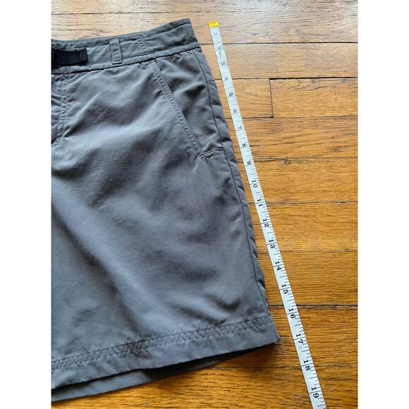 COLUMBIA Titanium Nylon Gray Adventure Shorts Womens sz 10 - Picture 11 of 12